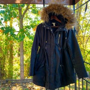 H&M Mama Maternity Hooded parka